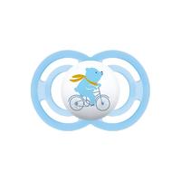 MAM 美安萌 MAM Perfect系列 701436 安抚奶嘴 日用款 蓝色自行车小熊 16个月+