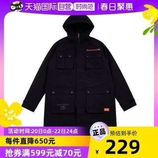 Dickies棉服连帽中长款保暖外套工装风冬季男 DK008013 绿色 2XL