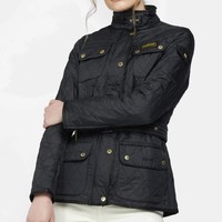 Barbour 巴伯尔 Polar 女士棉被夹克 黑色