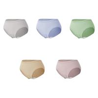 轻一 女士无痕低腰内裤 5条装