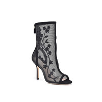 STUART WEITZMAN 斯图尔特韦茨曼SW礼物女靴VANNA100刺绣短靴WE0901256C-BLK 400