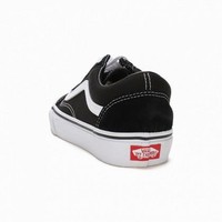 VANS 范斯 经典系列 Old Skool Black 中性运动板鞋 VN000D3HY28 黑色 41