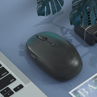 航世（BOW）MW173L 可充电无线鼠标 办公鼠标 轻巧便携鼠标 台式电脑笔记本通用无线鼠标 黑色