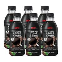 UCC 悠诗诗 东京咖派 黑咖啡饮料 250ml*6瓶