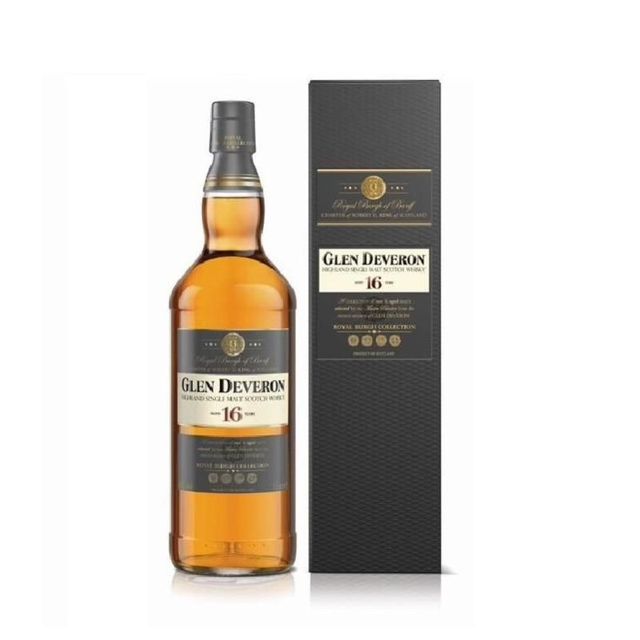 限新用户：格兰德弗伦 Glen Deveron 16年单一麦芽苏格兰威士忌 1000ml