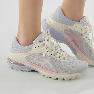 ASICS 亚瑟士 Gel-pursue 7 女子跑鞋 1012B102-020 米色/蓝色 39.5