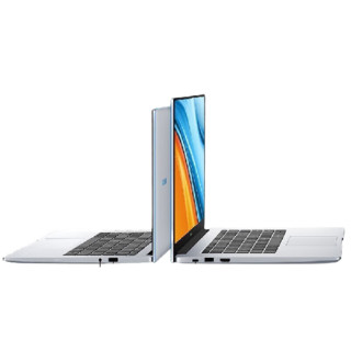 HONOR 荣耀 MagicBook 14 五代锐龙版 14.2英寸 轻薄本 银色（锐龙R5-5500U、核芯显卡、16GB、512GB SSD、1080P、IPS、60Hz、BBR-WAI9）