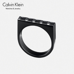 Calvin Klein 卡尔文·克莱 Edge系列 PVD黑色戒指 KJ3CBR1001