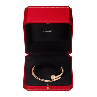 Cartier 卡地亚 JUSTE UN CLOU系列 B6048117 钉子18K玫瑰金手镯 19cm