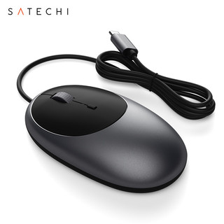 Satechi无线蓝牙鼠标有线适用于Macbook笔记本电脑iPad平板滑鼠