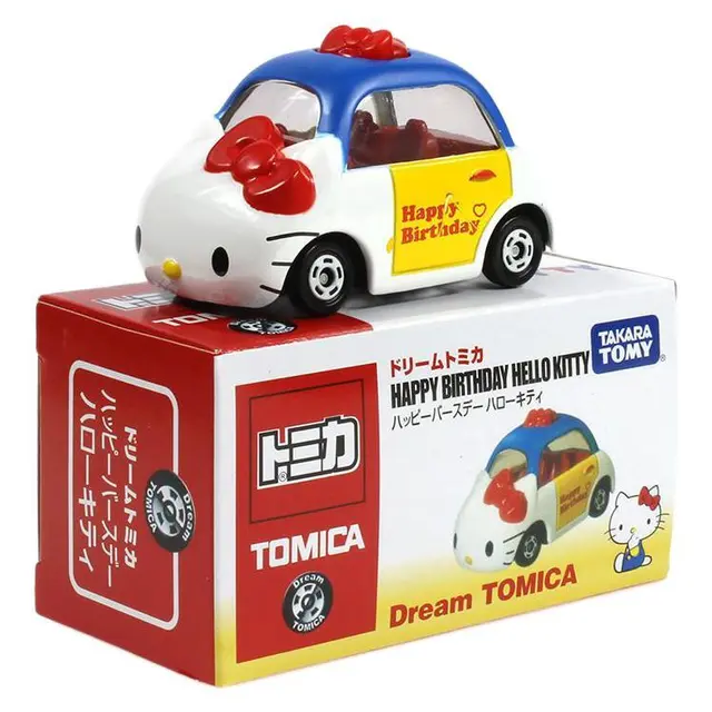 TAKARA TOMY 多美 kt猫 车类模型 白蓝色
