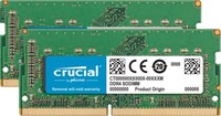 Crucial 英睿达 64GB （32GBx2）DDR4 2666 MT/S CL19 SODIMM 260针内存套件-CT2K32G4SFD8266
