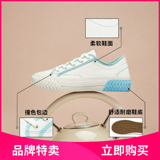 SKECHERS 斯凯奇 22年秋季女鞋柔软舒适休闲鞋轻质耐磨帆布鞋女