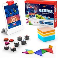 Osmo 适用于iPad的Genius入门套件（新版本），5个动手学习游戏，适合6-10岁