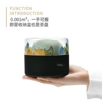 Pertouch 泊喜 ·故宫宫廷文化千里江山便携式旅行茶具礼盒套装