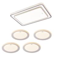 Panasonic 松下 悦之韵系列 客厅吸顶灯+圆卧灯*4