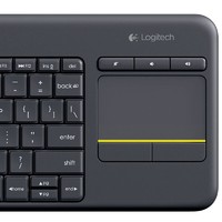 logitech 罗技 K400 Plus 键盘 无线 办公键盘 带触摸板 优联 黑色带无线