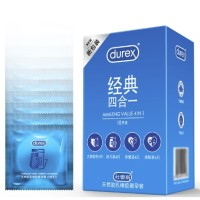 durex 杜蕾斯 经典四合一安全套 18只