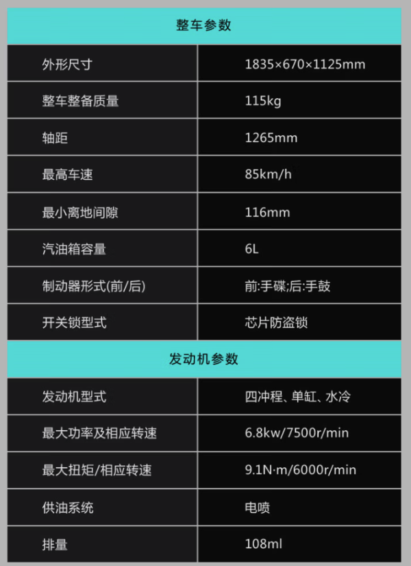 wuyanghonda五羊本田scr110佳御踏板摩托车13480塔夫绸白