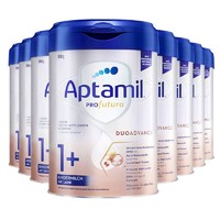 Aptamil 爱他美 白金德文版1岁以上宝宝奶粉1+段产自荷兰800g*8罐