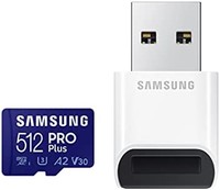 SAMSUNG 三星 PRO Plus 512GB microSDXC UHS-I U3 160MB/s Full HD & 4K UHD 存储卡