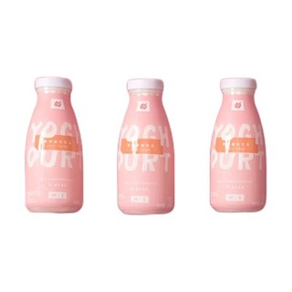 好源 常温酸奶果味饮品200ml*12瓶整箱装含乳饮料学生早餐奶 黄桃味（200ml*12） 12瓶装
