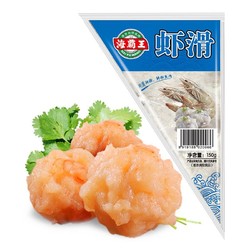 海霸王 虾滑150g*6袋  送100克馄炖2包