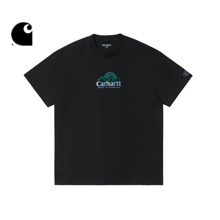 carhartt WIP 短袖T恤男装圆顶建筑结构LOGO字母图案刺绣029978I