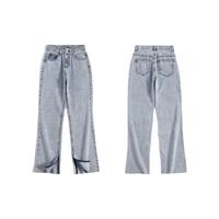 JEANSWEST 真维斯 女士牛仔长裤 LY-22-281004 浅蓝 26