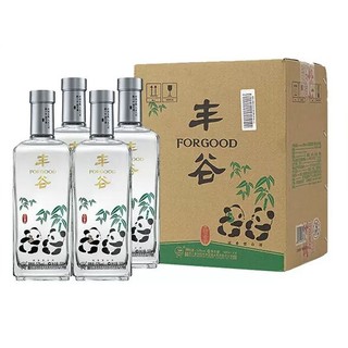 FORGOOD 丰谷 酒丰谷品鉴官52度500ml*4整箱浓香型白酒口粮酒