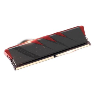 COLORFUL 七彩虹 16GB (8G×2) DDR4 4000 台式机内存条 马甲条 战斧·赤焰系列