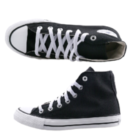 CONVERSE 匡威 Nextar110 Hi 中性运动帆布鞋 32765011 黑色 36.5