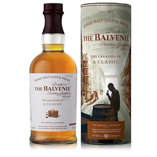 THE BALVENIE 百富 12年双桶 单一麦芽威士忌 洋酒 百富 创造经典限量版-700ML