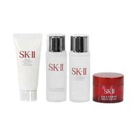 SK-II 旅行装小样4件套（神仙水30ml+清莹露30ml+洁面20g+滋润面霜15g）