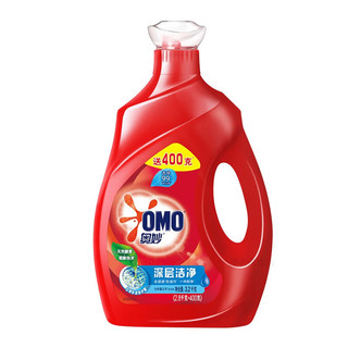 奥妙（OMO）洗衣液3.2kg深层洁净多香型可选大容量劳保福利 奥妙除菌除螨3.4kg