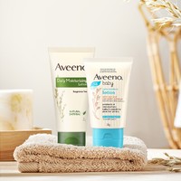 Aveeno 艾惟诺 婴儿润肤乳 30g +成人润肤乳 30g