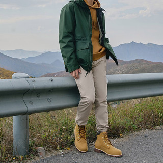 Timberland备-添柏岚官方踢不烂男鞋大黄靴马丁靴户外|37578 37578M/小麦色 43.5