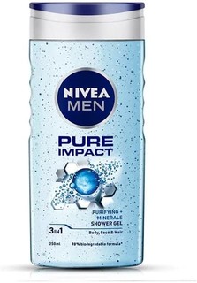 NIVEA 妮维雅 男士清爽净肤沐浴露 250ml