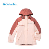 限尺码：哥伦比亚 秋冬女防水冲锋衣三合一系统保暖外套
