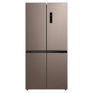 Midea 美的 BCD-449WSPZM(E) 风冷十字对开门冰箱 449L 棕色