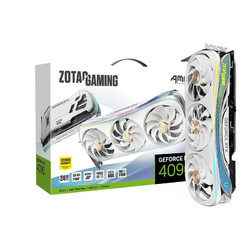 ZOTAC 索泰 GeForce RTX 4090显卡 24GB 白色