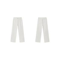 DUIBAI 对白 女士牛仔长裤 CDU017 雅白色 29