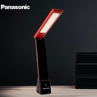 家装季：Panasonic 松下 HHLT0339BL 致稳系列  柔光充电台灯 黑色