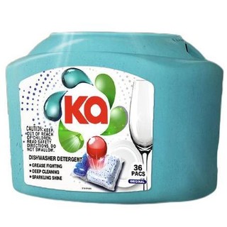 KA 洗碗机专用洗碗凝珠 36粒*3盒 白净