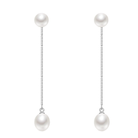 CRANE PEARL 蔻润珍珠 C334101038306 欣美925银珍珠耳坠