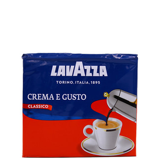 LAVAZZA 拉瓦萨 深度烘焙 意式经典咖啡粉 500g