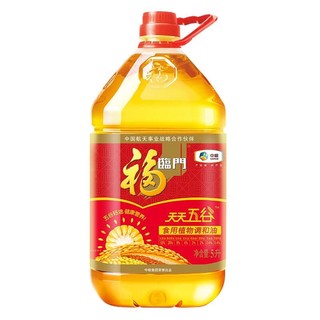 福临门 天天五谷 食用植物调和油 5L