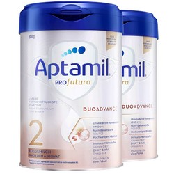 Aptamil 爱他美 白金德文版 婴儿奶粉 2段 800g*2罐