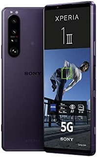 SONY 索尼 Xperia 1 III 5G 智能手机紫色
