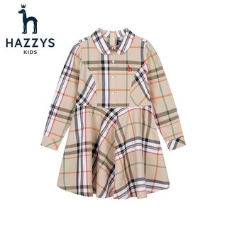 移动端：HAZZYS 哈吉斯 儿童长袖短裙